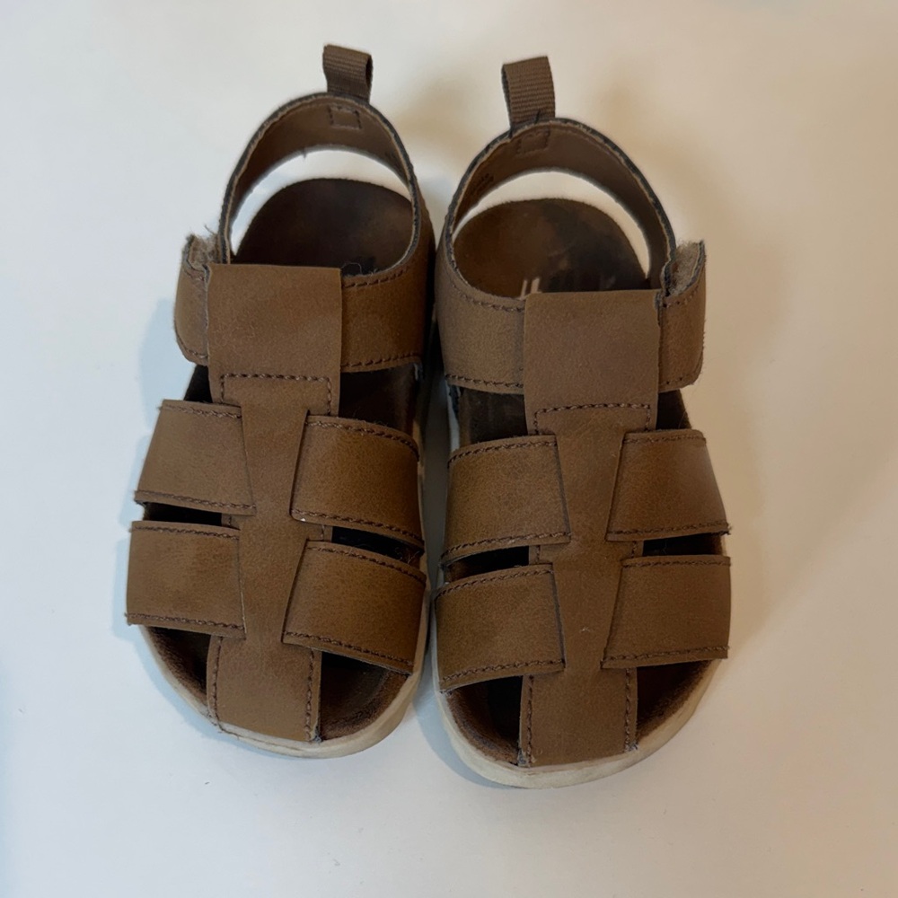 H&M Brown Kids Closed-Toe Sandals